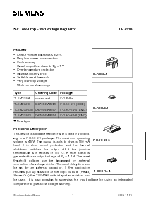 浏览型号TLE4279GL的Datasheet PDF文件第1页