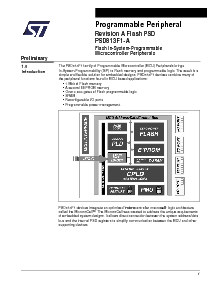 浏览型号PSD813F1-A-V-15J的Datasheet PDF文件第5页