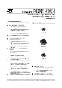 浏览型号PSD854F2-90的Datasheet PDF文件第1页