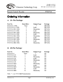 浏览型号PT2271A-M3P的Datasheet PDF文件第5页