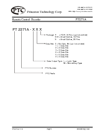 浏览型号PT2271A-M3P的Datasheet PDF文件第6页