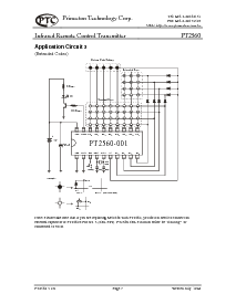 浏览型号PT2560-001的Datasheet PDF文件第7页