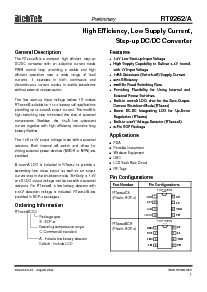 浏览型号RT9262ACS的Datasheet PDF文件第1页