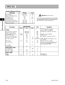 浏览型号RF2131PCBA的Datasheet PDF文件第2页