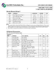 浏览型号S29C51001T的Datasheet PDF文件第4页