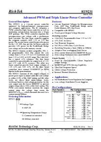 浏览型号RT9231-CS的Datasheet PDF文件第2页