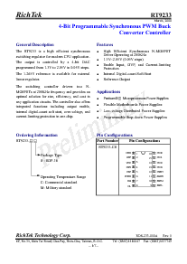 浏览型号RT9233-CS的Datasheet PDF文件第2页