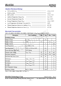 浏览型号RT9233-MS的Datasheet PDF文件第3页