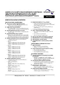 浏览型号S29PL064J的Datasheet PDF文件第3页