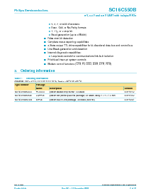 浏览型号SC16C550B的Datasheet PDF文件第2页