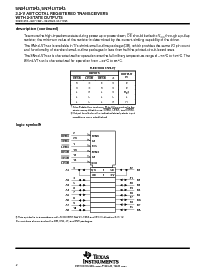 浏览型号SN74LVT543DWR的Datasheet PDF文件第2页