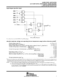 浏览型号SN74LVT543DWR的Datasheet PDF文件第3页