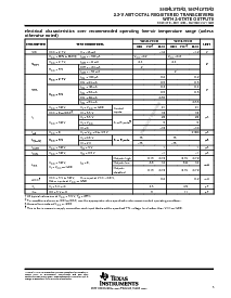 浏览型号SN74LVT543DWR的Datasheet PDF文件第5页
