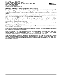 浏览型号SN74LVTH162374KR的Datasheet PDF文件第2页
