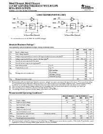 浏览型号SN74LVTH162374KR的Datasheet PDF文件第4页