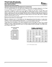浏览型号SN74LVTH16245BDL的Datasheet PDF文件第2页