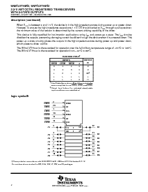 浏览型号SN74LVTH543DW的Datasheet PDF文件第2页