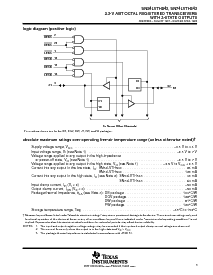 浏览型号SN74LVTH543DW的Datasheet PDF文件第3页