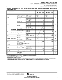 浏览型号SN74LVTH543DW的Datasheet PDF文件第5页
