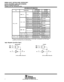 浏览型号SN74ALS541DWR的Datasheet PDF文件第2页