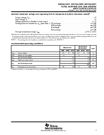 浏览型号SN74ALS541DWR的Datasheet PDF文件第3页