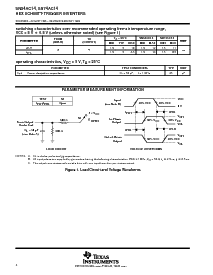 浏览型号SN74AC14DB的Datasheet PDF文件第4页