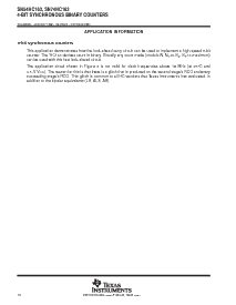浏览型号SN74HC163DBR的Datasheet PDF文件第10页