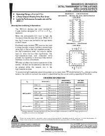 浏览型号SN74AHC573NE4的Datasheet PDF文件第1页