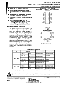 浏览型号SN74AHCT139DGV的Datasheet PDF文件第1页
