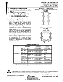 浏览型号SN74AHCT541DWR的Datasheet PDF文件第1页