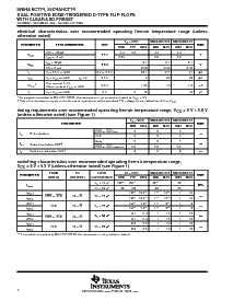 浏览型号SN74AHCT74DB的Datasheet PDF文件第4页