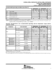 浏览型号SN74ALS245A-1NSR的Datasheet PDF文件第3页