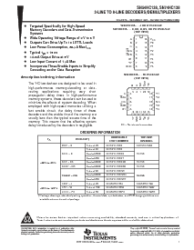 浏览型号SN74HC138NSR的Datasheet PDF文件第1页