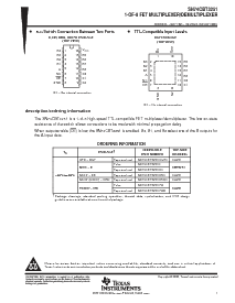 浏览型号SN74CBT3251PWR的Datasheet PDF文件第1页
