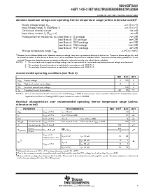 浏览型号SN74CBT3257DRE4的Datasheet PDF文件第3页