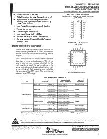 浏览型号SN74HC251NE4的Datasheet PDF文件第1页