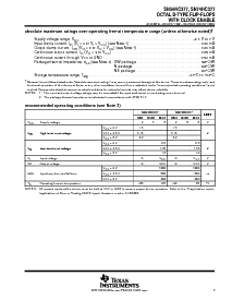 浏览型号SN74HC377DW的Datasheet PDF文件第3页