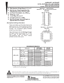 浏览型号SN74HC541DWR的Datasheet PDF文件第1页
