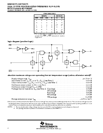 浏览型号SN74HC74DR的Datasheet PDF文件第2页