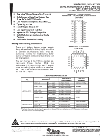 浏览型号SN74HCT373NSR的Datasheet PDF文件第1页
