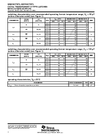 浏览型号SN74HCT573DWR的Datasheet PDF文件第4页