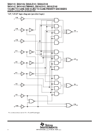 浏览型号SN74LS148NSR的Datasheet PDF文件第4页