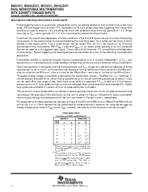 浏览型号SN74LS221NSR的Datasheet PDF文件第2页