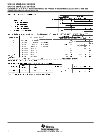 浏览型号SN74LS38NE4的Datasheet PDF文件第4页