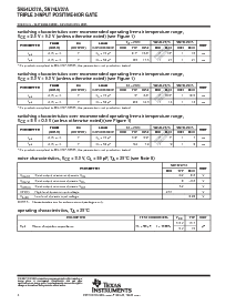 浏览型号SN74LV27APWTE4的Datasheet PDF文件第4页