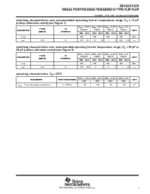 浏览型号SN74LVC1G79DCKT的Datasheet PDF文件第5页
