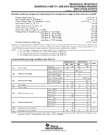 浏览型号SN74LVC257APWR的Datasheet PDF文件第3页