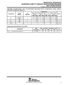 浏览型号SN74LVC257ADBR的Datasheet PDF文件第5页