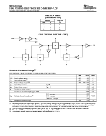 浏览型号SN74LVC2G80YEPR的Datasheet PDF文件第2页