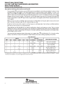 浏览型号SN74LVT16646DLR的Datasheet PDF文件第2页